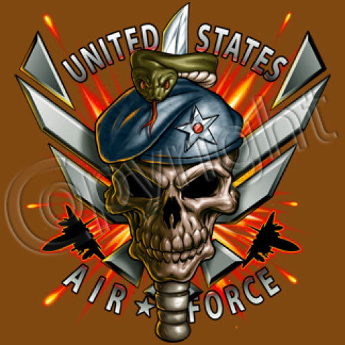 U.S. Air Force T-Shirts: Air Force Wings Logo T-Shirt in Navy