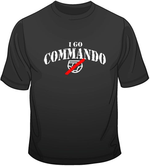 Go Commando T-Shirts, Unique Designs